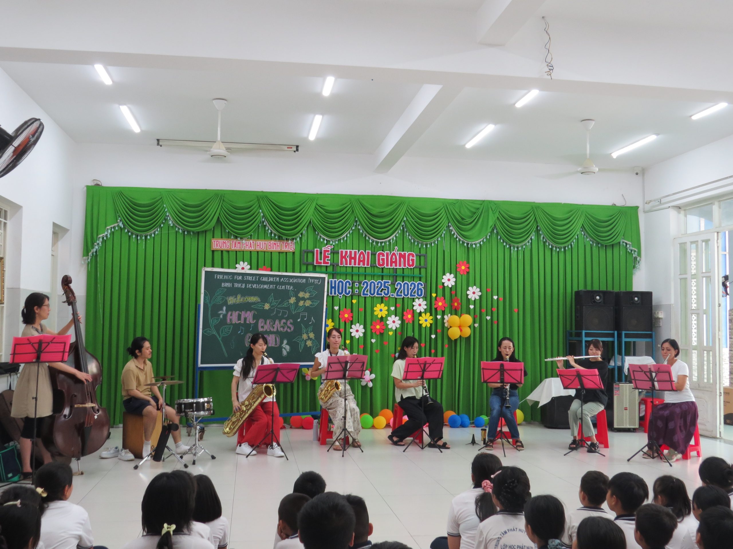 bUỔI HÒA NHẠC CỦA NHÓM “Hochiminh Brass Band”